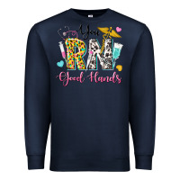 Navy you rn good hands Premium Sweatshirt - texasbilliewilder
