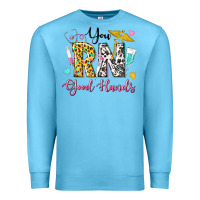 Ocean Blue you rn good hands Premium Sweatshirt - texasbilliewilder