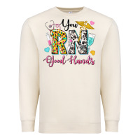 Sandshell you rn good hands Premium Sweatshirt - texasbilliewilder