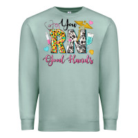 Seafoam you rn good hands Premium Sweatshirt - texasbilliewilder
