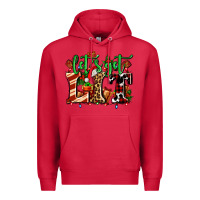 Cardinal lets get lit with Christmas Premium Hoodie - AdoDesignShop
