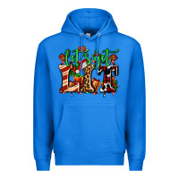 True Royal lets get lit with Christmas Premium Hoodie - AdoDesignShop