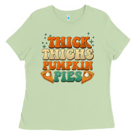 Matcha thick thighs pumpkin pies Ladies Tee - BarkalooDesign