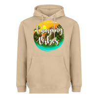 Mushroom camping vibes Heavyweight Hoodie - texasbilliewilder