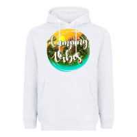White camping vibes Heavyweight Hoodie - texasbilliewilder