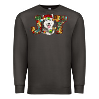 Smoke husky christmas joy Premium Sweatshirt - RanaPortraitStore