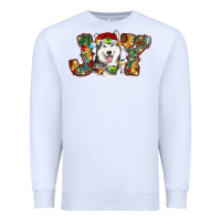 White husky christmas joy Premium Sweatshirt - RanaPortraitStore