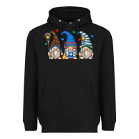 Black lacrosse gnomes Heavyweight Hoodie - Zillion Design Studio