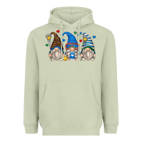 Matcha lacrosse gnomes Heavyweight Hoodie - Zillion Design Studio