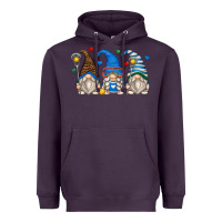 Plum lacrosse gnomes Heavyweight Hoodie - Zillion Design Studio