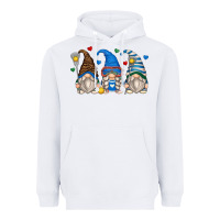 White lacrosse gnomes Heavyweight Hoodie - Zillion Design Studio