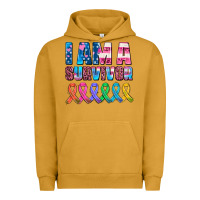 I Am A Survivor With All Cancer Ribbons Urban Hoodie | Teevron