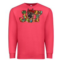 Cardinal german shepherd christmas joy Premium Sweatshirt - RanaPortraitStore