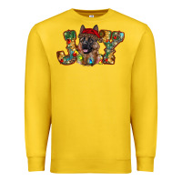 Lemon german shepherd christmas joy Premium Sweatshirt - RanaPortraitStore