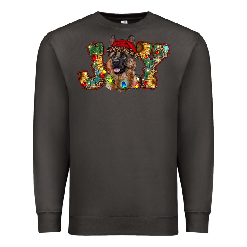 German Shepherd Christmas Joy Premium Sweatshirt by RanaPortraitStore | Teevron