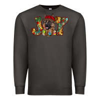 Smoke german shepherd christmas joy Premium Sweatshirt - RanaPortraitStore