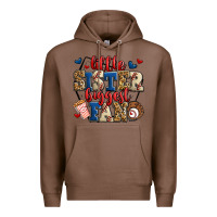 Chestnut little sister biggest fan baseball Premium Hoodie - Jasminsmagicworld