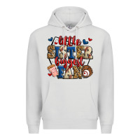 Dove Grey little sister biggest fan baseball Premium Hoodie - Jasminsmagicworld