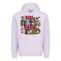 Lilac little sister biggest fan baseball Premium Hoodie - Jasminsmagicworld