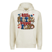 Oatmeal Heather little sister biggest fan baseball Premium Hoodie - Jasminsmagicworld
