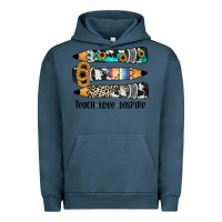 Pigment Midnight Navy western pencils teach love inspire Urban Hoodie - JahusDesignShop