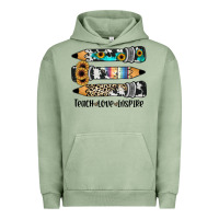 Pigment Oil Green western pencils teach love inspire Urban Hoodie - JahusDesignShop