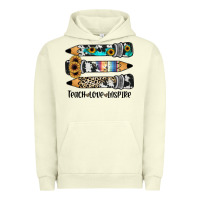 Pigment Pistachio western pencils teach love inspire Urban Hoodie - JahusDesignShop
