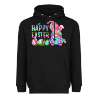 Black happy easter gnomes Heavyweight Hoodie - Zillion Design Studio