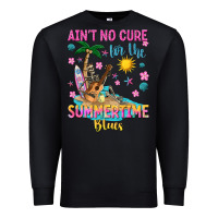 Black aint no cure for the summer time blues Premium Sweatshirt - texasbilliewilder