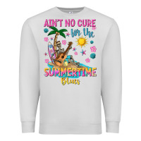 Dove Grey aint no cure for the summer time blues Premium Sweatshirt - texasbilliewilder