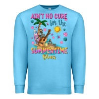 Ocean Blue aint no cure for the summer time blues Premium Sweatshirt - texasbilliewilder