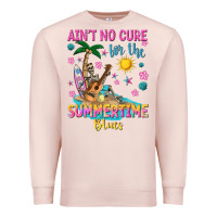 Pale Pink aint no cure for the summer time blues Premium Sweatshirt - texasbilliewilder
