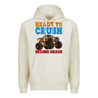 Oatmeal Heather ready to crush second grade Premium Hoodie - Artiststas