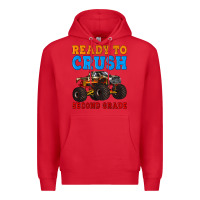 Red ready to crush second grade Premium Hoodie - Artiststas