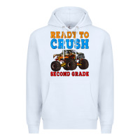 White ready to crush second grade Premium Hoodie - Artiststas