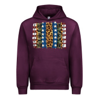 Mauve Wine usa army pattern brushstroke Urban Hoodie - Artiststas