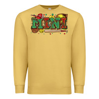 Antique Gold mini softball Premium Sweatshirt - Zillion Design Studio