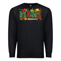Black mini softball Premium Sweatshirt - Zillion Design Studio