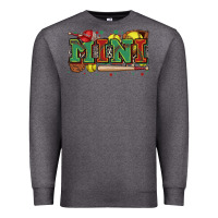 Charcoal Heather mini softball Premium Sweatshirt - Zillion Design Studio