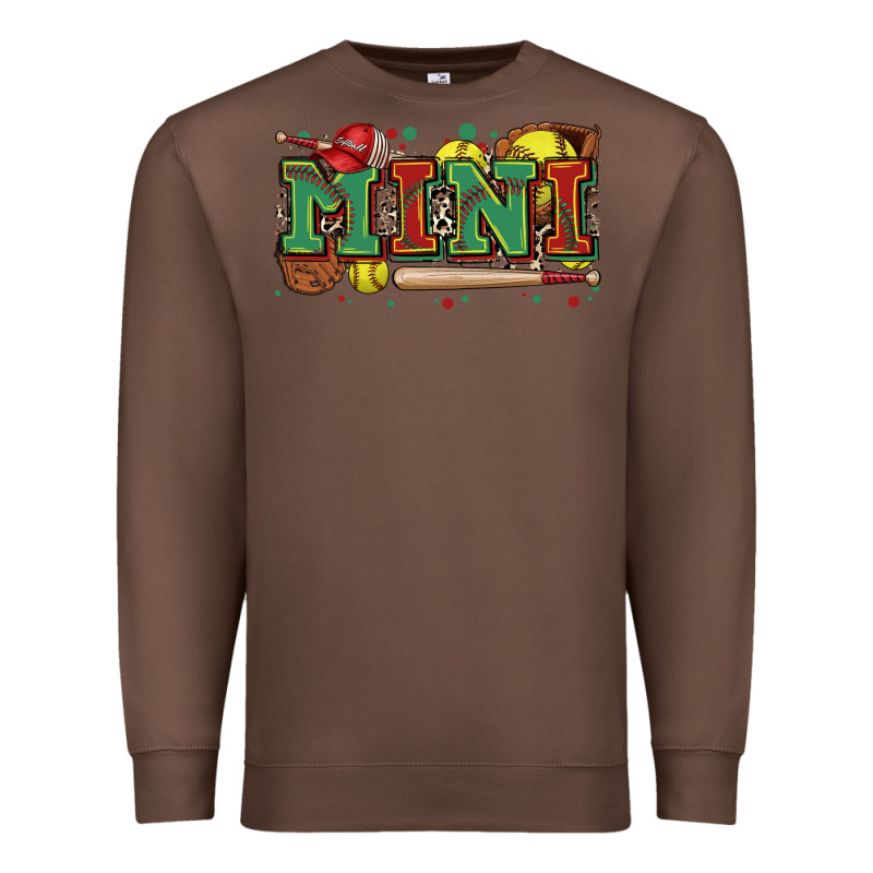 Mini Softball Premium Sweatshirt by Zillion Design Studio | Teevron