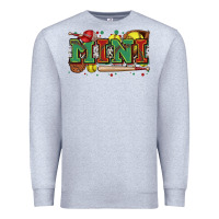 Heather Grey mini softball Premium Sweatshirt - Zillion Design Studio