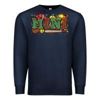Navy mini softball Premium Sweatshirt - Zillion Design Studio