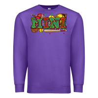 Purple mini softball Premium Sweatshirt - Zillion Design Studio