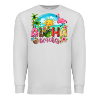 Dove Grey aloha beaches Premium Sweatshirt - texasbilliewilder