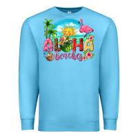 Ocean Blue aloha beaches Premium Sweatshirt - texasbilliewilder