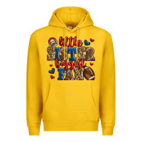 Lemon little sister biggest fan american football Premium Hoodie - Jasminsmagicworld