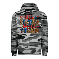 Slate Camo little sister biggest fan american football Premium Hoodie - Jasminsmagicworld