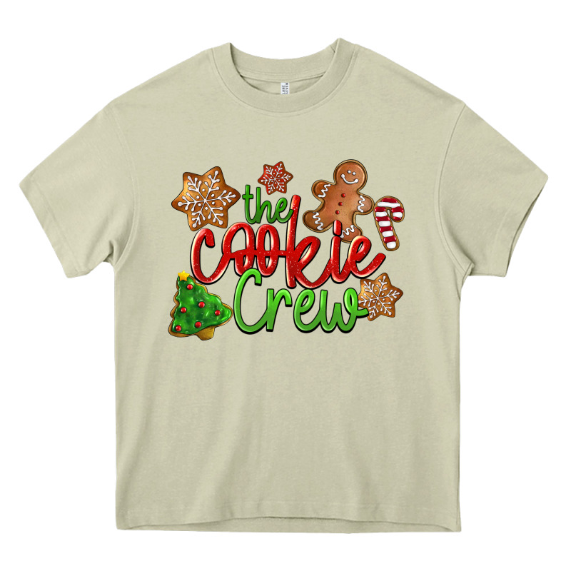 The Cookie Crew Christmas Heavy Core Tee by LillyAllenDesigns | Teevron