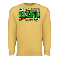 Antique Gold mini soccer Premium Sweatshirt - Zillion Design Studio