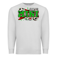 Dove Grey mini soccer Premium Sweatshirt - Zillion Design Studio